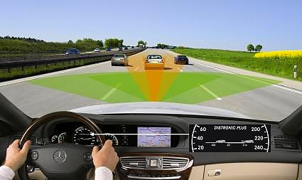 Mercedes Radar Device