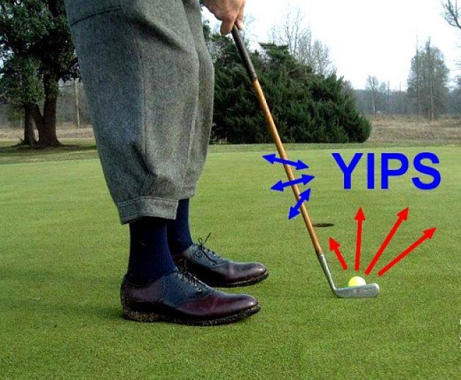 The Dreaded Yips! This has destroyed many professional golfers careers. It will be worse now the long putter is banned.