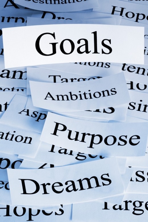 Break-down major goals into small achievable steps