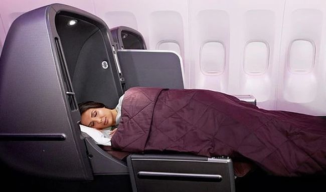 Upgrading to First Class has obvious advantages