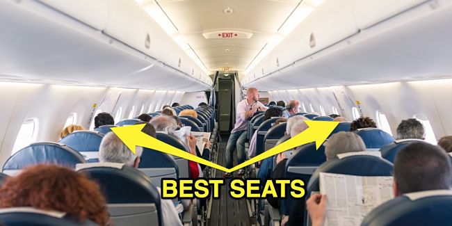 Choosing the best seats with extra leg room away from the aisle helps to avoid disturbance