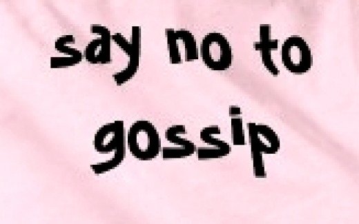 Gossiping can be very disruptive at work. It needs to be controlled