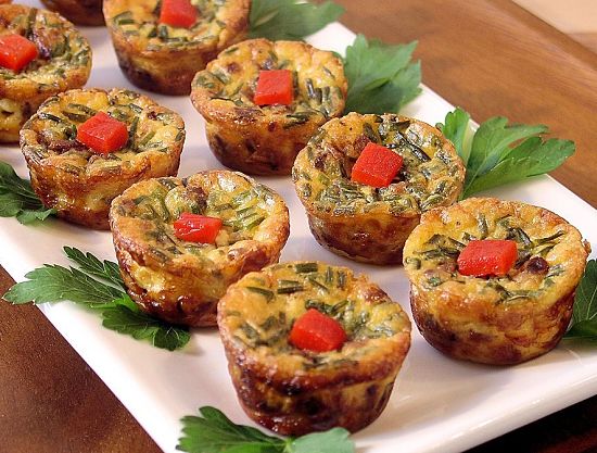 Crust-Less Mini Quiche - Image 1